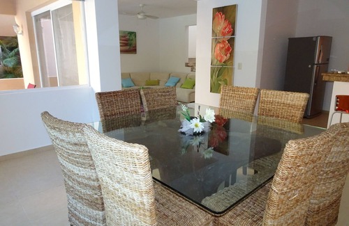 Puerto Aventuras Villa | La Salamandra: Casa privada con piscina cerca del mar Caribe y Golf