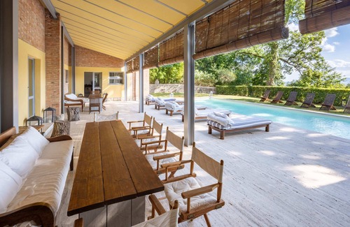 San Casciano dei Bagni Casa | La Scuola, sumptuous villa with swimming pool