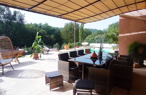 Esparron-de-Verdon Villa | Villa-Exclusivo-Baño con ducha-Vista al campo
