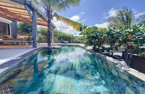 Oyster Pond Casa | La Sucriere sea view swimming pool open-air atmospher