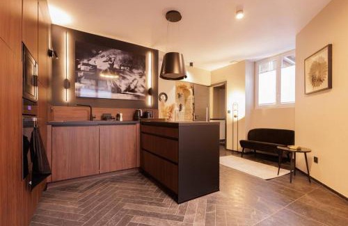 Centre-ville Apartamento | La suite du 21 - jacuzzi - sauna - centre ville