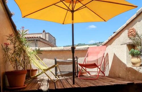 Buis-les-Baronnies Casa | La Terrasse d'Oléa, au coeur du village