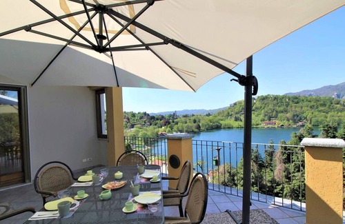 Miasino Apartamento | Apartamento independiente La Terrazza sul Lago