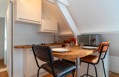 Benodet Apartamento | La Timonerie - Studio climatisé à Bénodet, vue mer