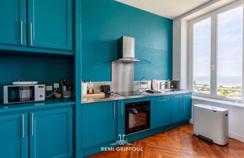 Honfleur Casa | La Tour de l’Estuaire Sea View & Shared Garden 6 guests