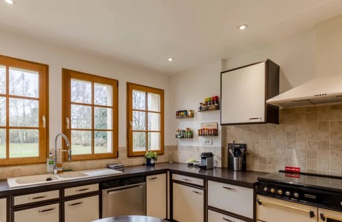 Gonneville-sur-Honfleur Villa | Villa Diamanti 5 estrellas Piscina, Jacuzzi, Sauna, Jardín, Campo 8P