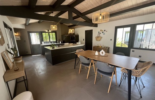 Rivedoux-Plage Villa | La villa des Vignes - Avec spa jusqu'à 6 personnes