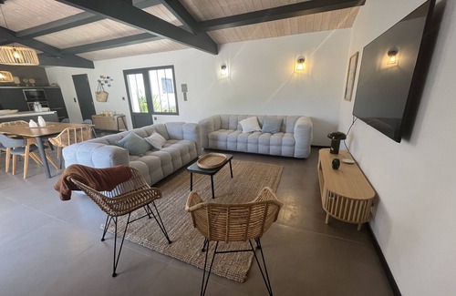 Rivedoux-Plage Villa | La villa des Vignes - Avec spa jusqu'à 6 personnes