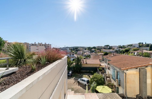 Riou - Petit Juas - Av de Grasse Apartamento | La Villa Gauguin - Dos Habitaciones Piso, Capacidad 6