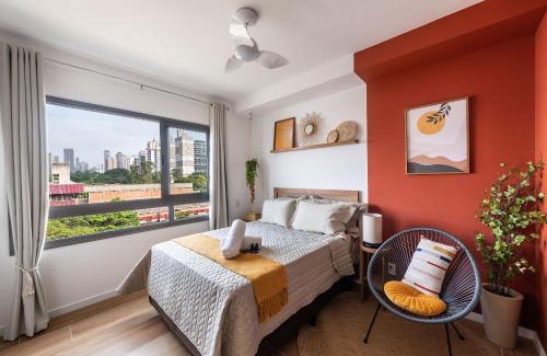 Tatuape Apartamento | LA5 Studio Charmoso com Acesso Fácil ao Metrô
