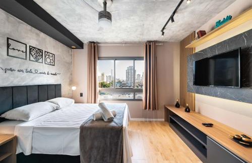 Tatuape Apartamento | LA6 Studio Charmoso com Acesso Fácil ao Metrô
