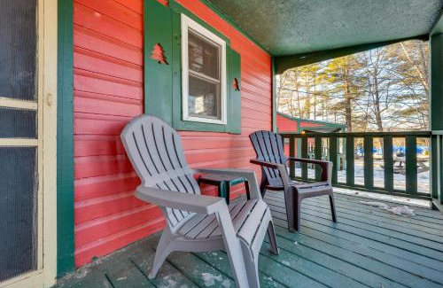 Weirs Beach Apartamento | Laconia Studio with Porch - Near Weirs Beach!
