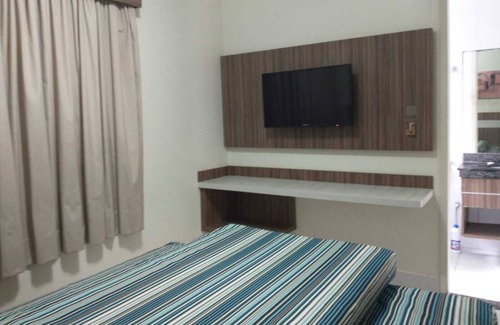 Setor Lagoa Quente Casa | Lacqua Diroma Clube lll Flat Aconchegante Para sua Família, Acomoda 5 Pessoas
