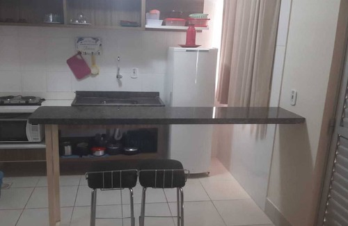 Setor Lagoa Quente Casa | Lacqua Diroma Clube lll Flat Aconchegante Para sua Família, Acomoda 5 Pessoas