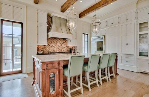 Rosemary Beach Casa | Lady Martinique | Exquisite 5 Bedroom with Private Pool, Outdoor Fireplace