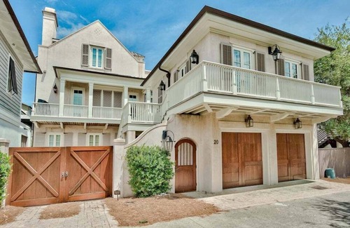 Rosemary Beach Casa | Lady Martinique | Exquisite 5 Bedroom with Private Pool, Outdoor Fireplace