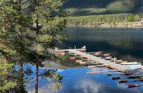 Kviteseid Chalet De Esquí | Laftet hytte i strandkanten med bade og fiske muligheter