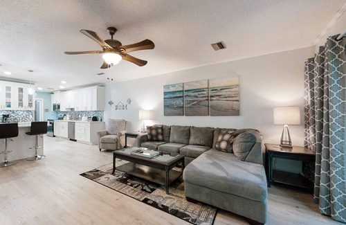 Fernandina Beach Casa | Lagoon Villa Home w/Private Patio, Serene Views, Great Location, & A/C - Dog OK