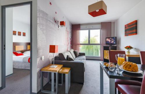 Strasbourg Apartamento | Lagrange Apart’Hotel Strasbourg Wilson