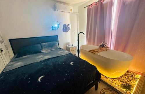 South Pattaya Apartamento | Laguna Beach Resort 2-have tub loft room