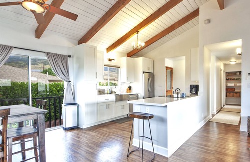 Downtown Lahaina Casa | Nueva casa de vacaciones Lahaina Maui! Camina hasta la ciudad de Lahaina. ¡Vista al océano!