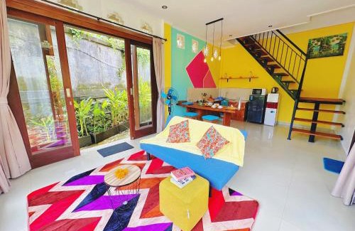 Melayang Apartamento | Lai's Lodges - Quiet Jungle Retreat w River & Jungle Views, 4Km to Central Ubud