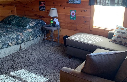 Sharps Chapel Casa | Lake Front Cabin in Private Cove with Covered Dock