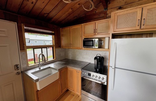 Mayfield Cabina | Linda cabaña de cedro en el gran lago Sacandaga