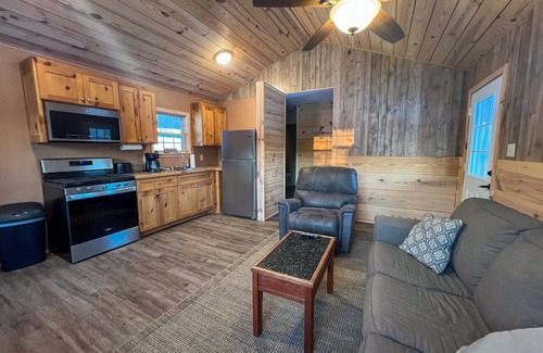 Daisy Cabina | Lake Greeson Cabin with Private ATV Access on 8 Acres