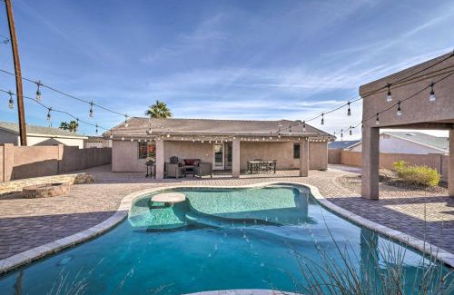 Lake Havasu City Casa | Lake Havasu Home with Private Pool, Patio and Grill!