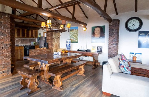 Aquitania Cabina | Casa del Lago en Tota