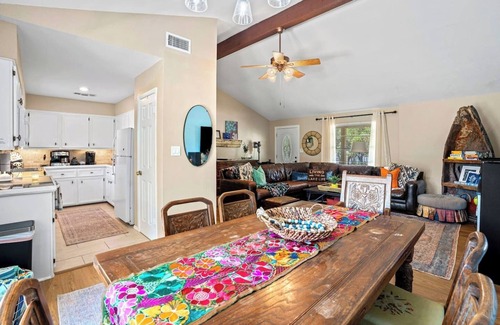 Granite Shoals Casa | Lake LBJ Pet Friendly Home with Hot tub, Firepit, SUP