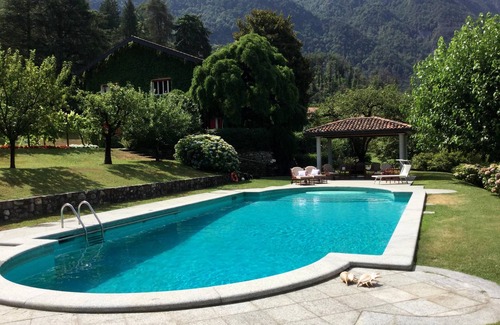 Castello Villa | Lago Maggiore, hermosa villa con piscina y amplio jardín en el Lago Maggiore
