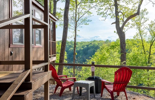 White County Cabina | Lake View Adventure Cabin at Bear Bluff Retreat