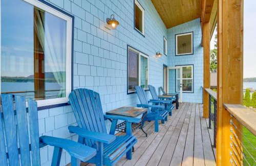 Sudden Valley Casa | Lake Whatcom House with Private Hot Tub and Dock