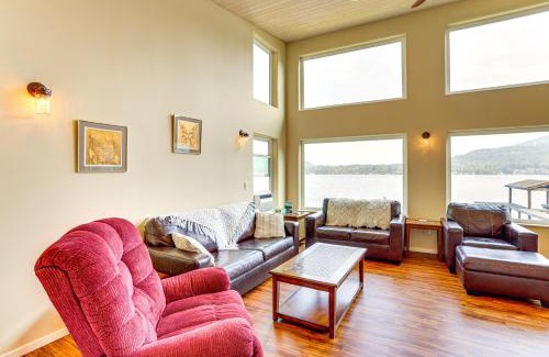 Sudden Valley Casa | Lake Whatcom House with Private Hot Tub and Dock