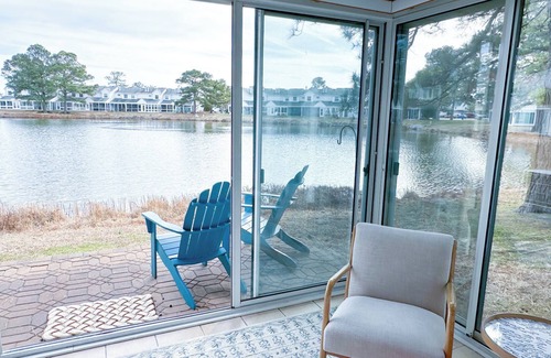 Selbyville Casa | LAKEFRONT 2 Bedroom townhome in Mallard Lakes-Minutes from beach!!