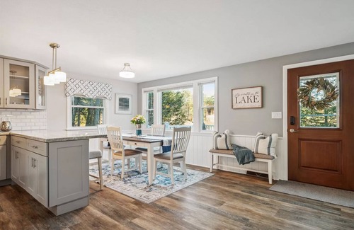 Belmont Casa | Lakefront Bliss, Private Dock & Cozy Year-Round Retreat!