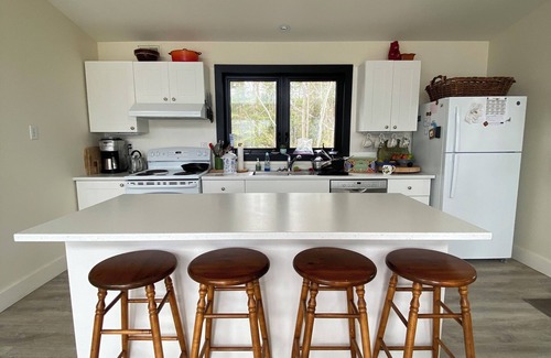 Georgian Bluffs Cabaña | Lakefront Contemporary Cottage designed for relaxation and family fun alike!