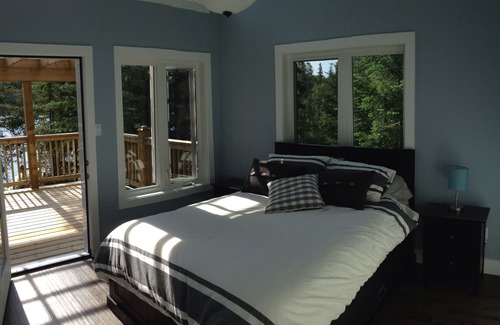 Northern Ontario Cabaña | Cottage Lakefront en Hermosa Bajo Negro Sturgeon Lake