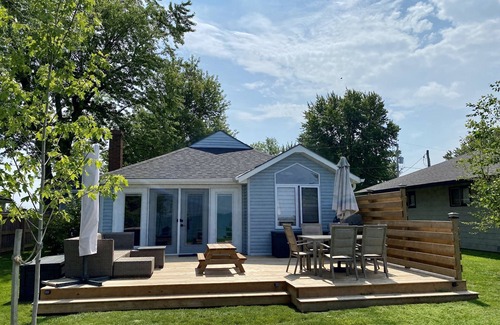 Dashwood Cabaña | Lakefront Cottage en Lake Huron - con playa privada!