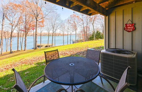 North Shore Casa | Lakefront, dog-friendly townhome with dock, boat slip, sunrise views & decks