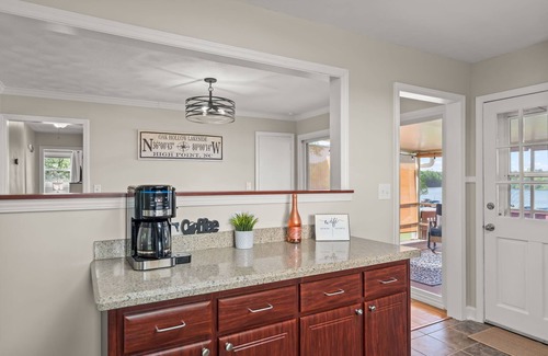 High Point Casa | Lakeside Escape: 180° Water Views, 3 Miles from HPU, 10 Miles from Greensboro