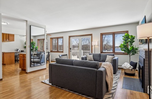 Little Canada Casa | Lakefront Getaway: Hot Tub, Firepit & Fireplaces!