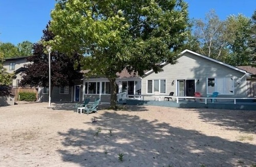 Tiny Casa | Lakefront Home - Double Lot on Beautiful Sandy Beach