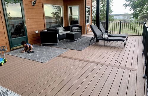 Roseglen Casa | Casa frente al lago en el lago Sakakawea en Douglas Bay cerca de Garrison, ND