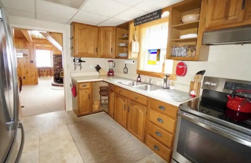 Greenville Junction Casa | Lakefront home on Moosehead Lake: Your family-owned, 3-level retreat awaits!