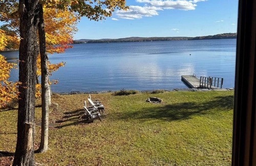 Greenville Junction Casa | Lakefront home on Moosehead Lake: Your family-owned, 3-level retreat awaits!