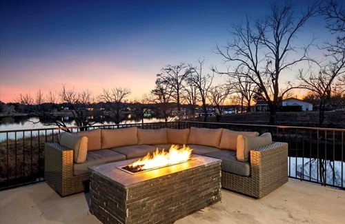 Kingsland Casa | Lakefront Home w/ Pool, Spa, & Game Room!