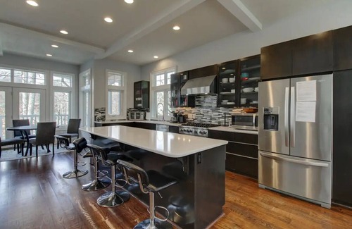 Moneta Casa | Lakefront Home with Hot tub, dock, & 12 beds